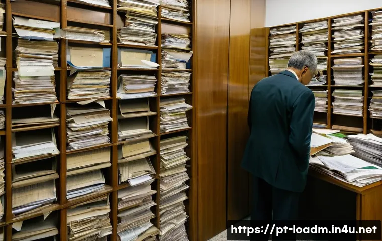 지방행정사 상담 사례 및 대응법 - **Prompt 1: The Labyrinth of Portuguese Bureaucracy**
    A wide shot of a bustling, slightly chaoti...