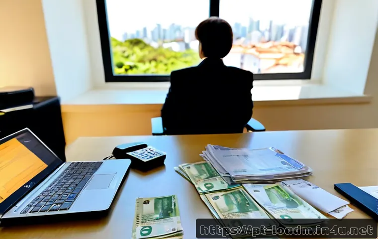 지방행정사로 독립적인 업무 시작 - Photorealistic Brazilian independent administrative consultant working from a bright home office, co...